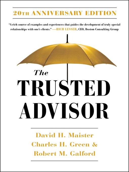 Cover image for The Trusted Advisor